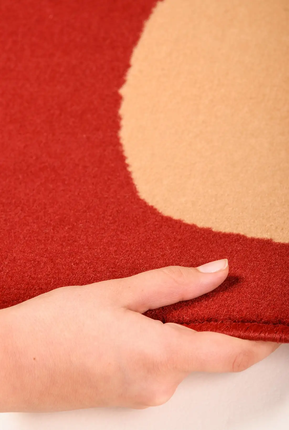 Флорален килим Luna Червен 120x170 см